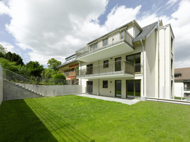 M. BAYER Baukoordination - Neubauprojekt Stuttgart-Wangen - Ansicht Gartenwohnung