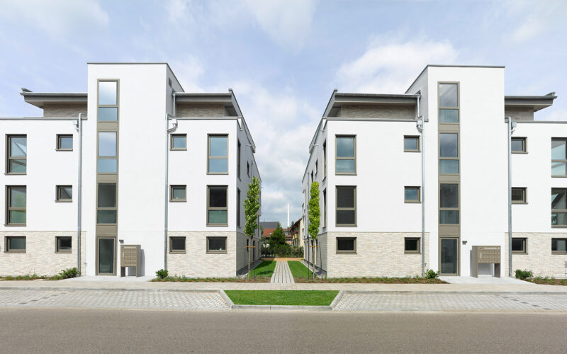 M. Bayer Baukoordination Neubau Gartenstraße Deizisau Frontansicht