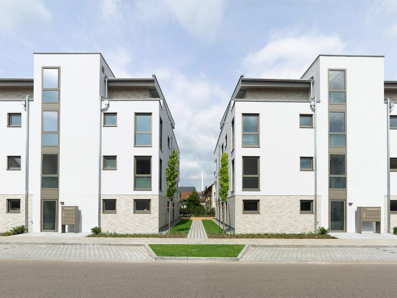 M. Bayer Baukoordination Neubau Gartenstraße Deizisau Frontansicht