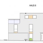 Ansicht Ost Haus 6, Neubauprojekt Deizisau Ob der Steige M. Bayer Baukoordination