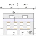 Ansicht Süd Haus 7+8, Neubauprojekt Deizisau Ob der Steige M. Bayer Baukoordination