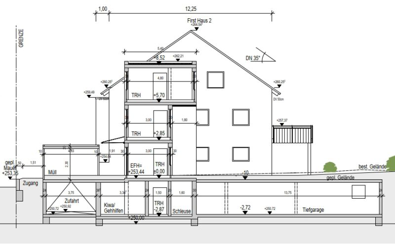 Mehrfamilienhaus mit 8 Neubauwohnungen in Deizisau